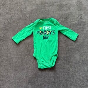 Carter’s Green My First St. Paddy's Day Bodysuit 3 Months